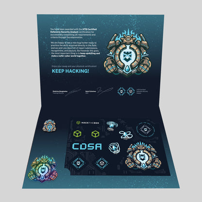 Hack The Box CDSA Certification Package