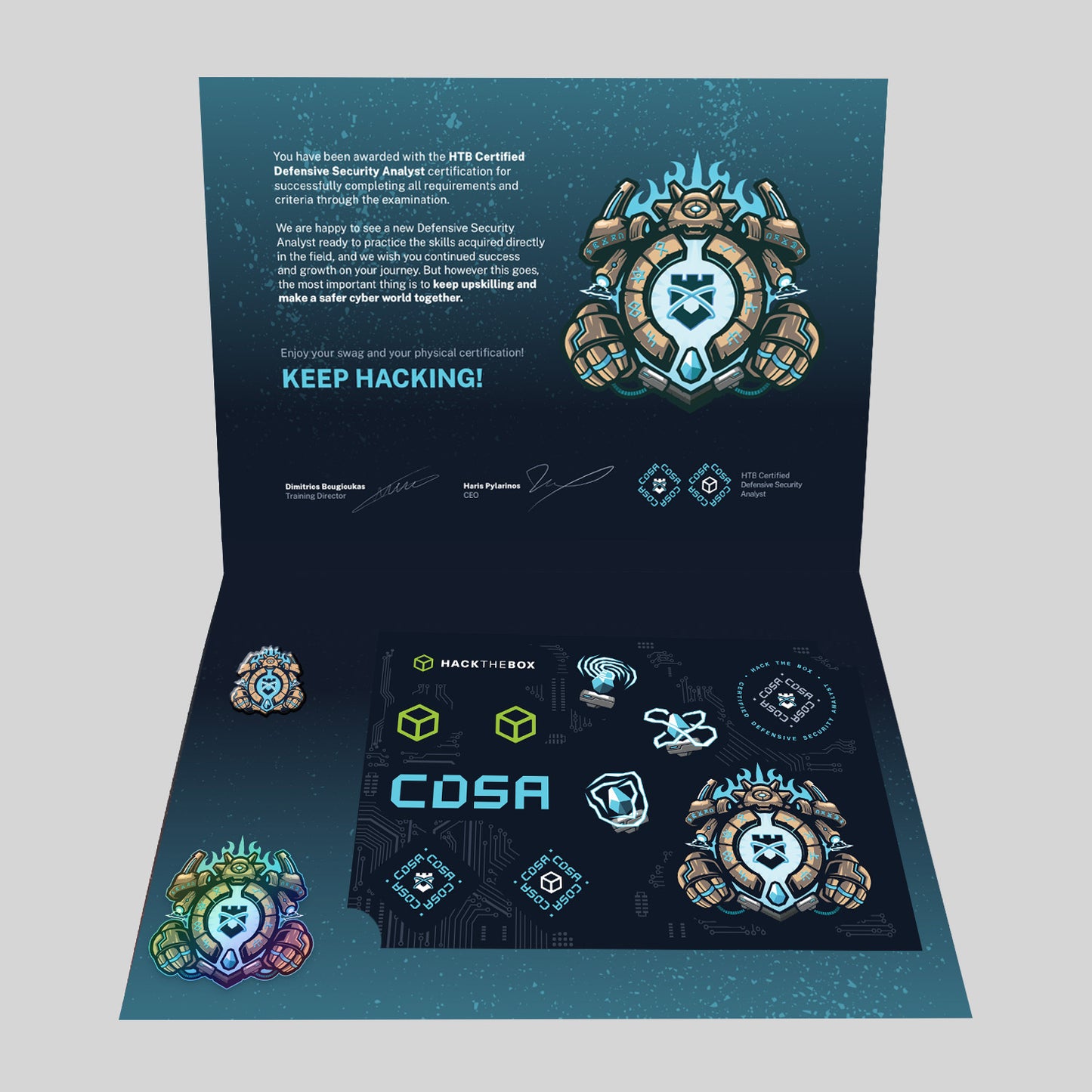Hack The Box CDSA Certification Package